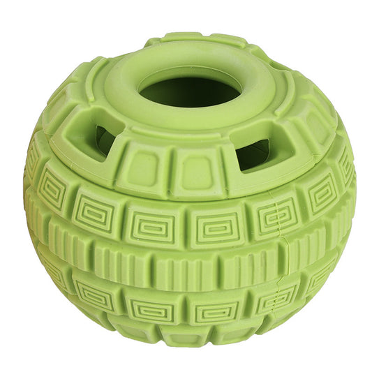 Natural Rubber Food Dropping Ball Toy